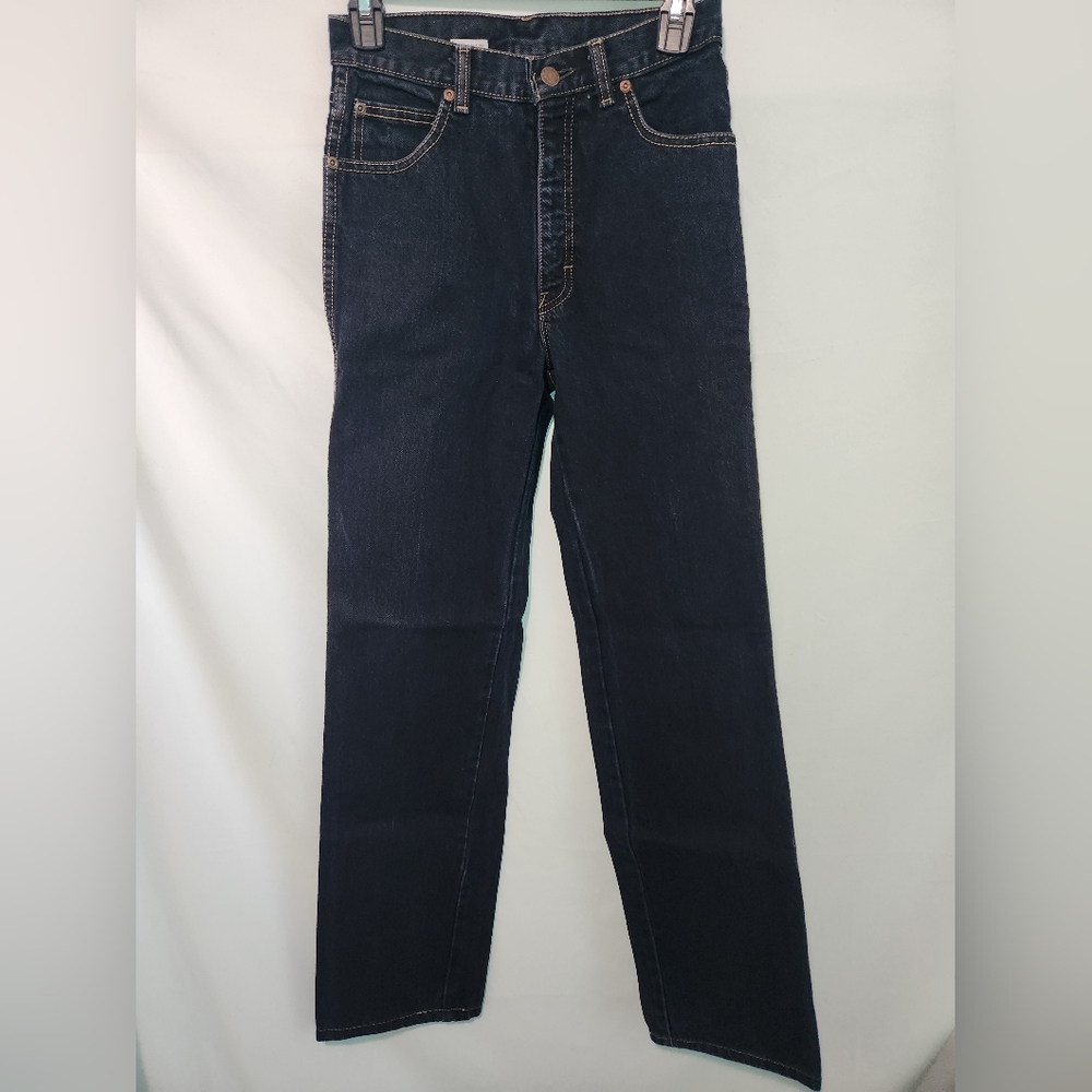 Calvin Klein Dark Wash Jeans. Straight Leg. Size 28. 100% Cotton. Made in USA